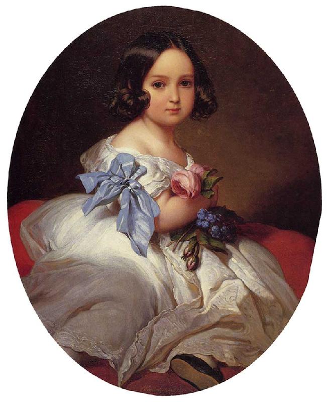 Franz Xaver Winterhalter Princess Charlotte of Belgium Sweden oil painting art